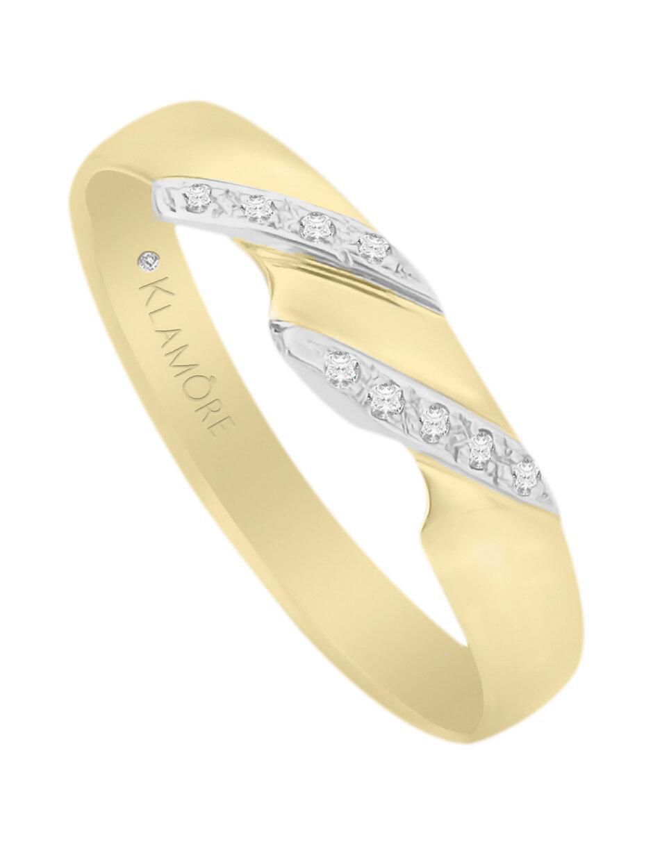 Argolla 14 k Eny diamante 2