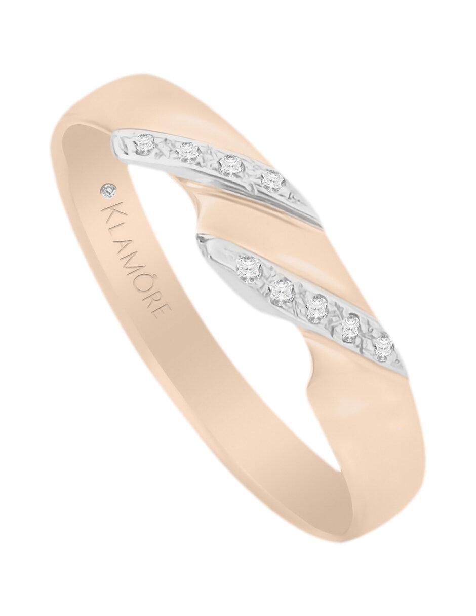Argolla 14 k Eny diamante 3