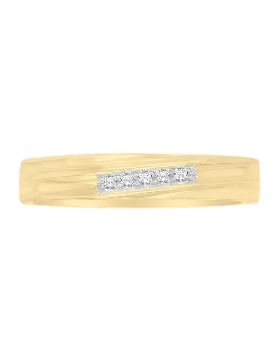 Argolla 14 k Steely diamante Argolla 14 k Steely diamante