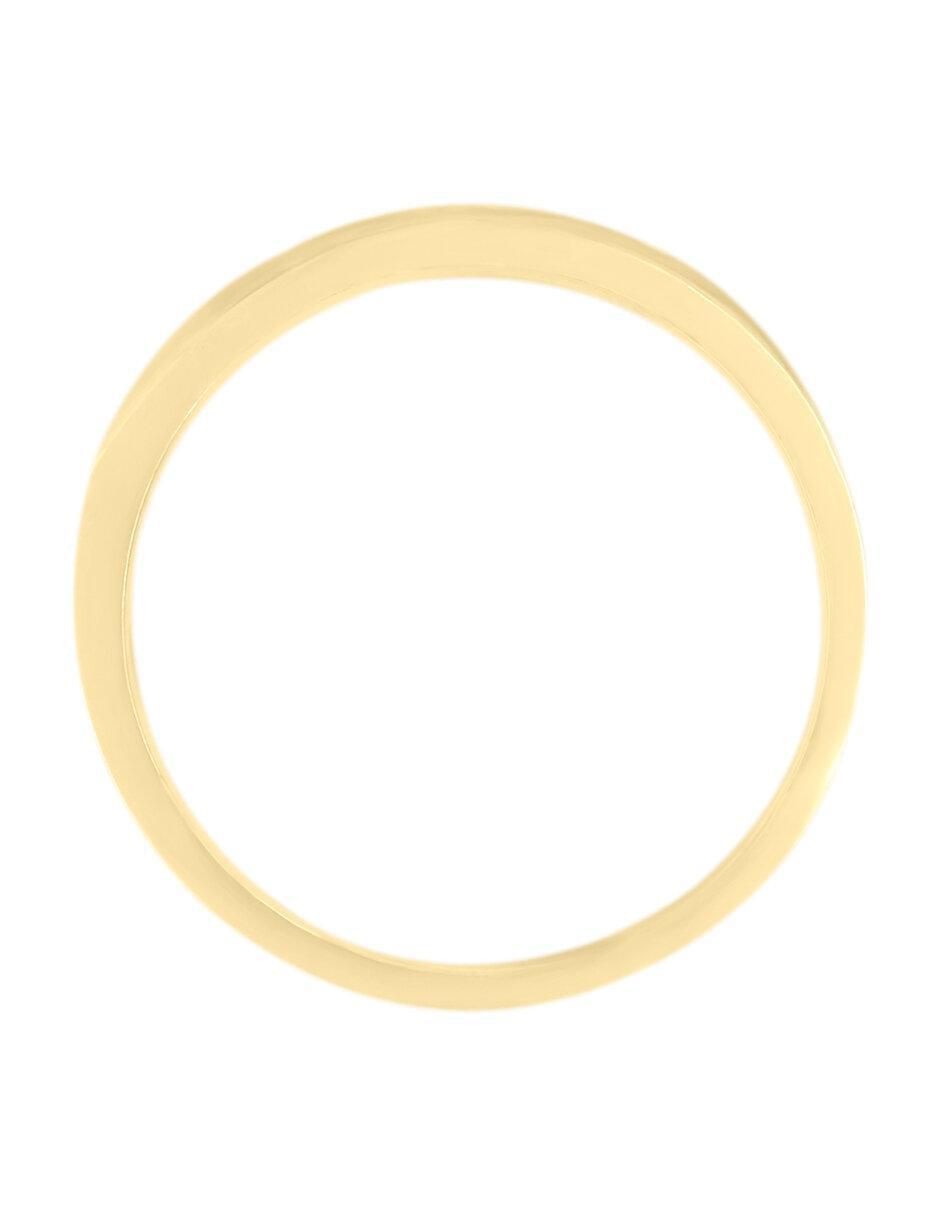 Argolla 14 k Steely diamante 3