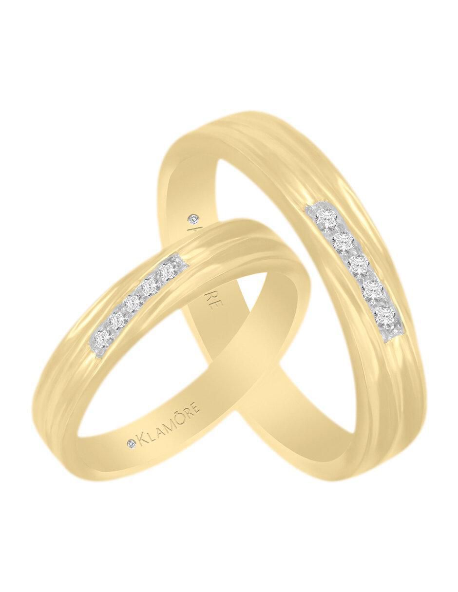 Argolla 14 k Steely diamante 2