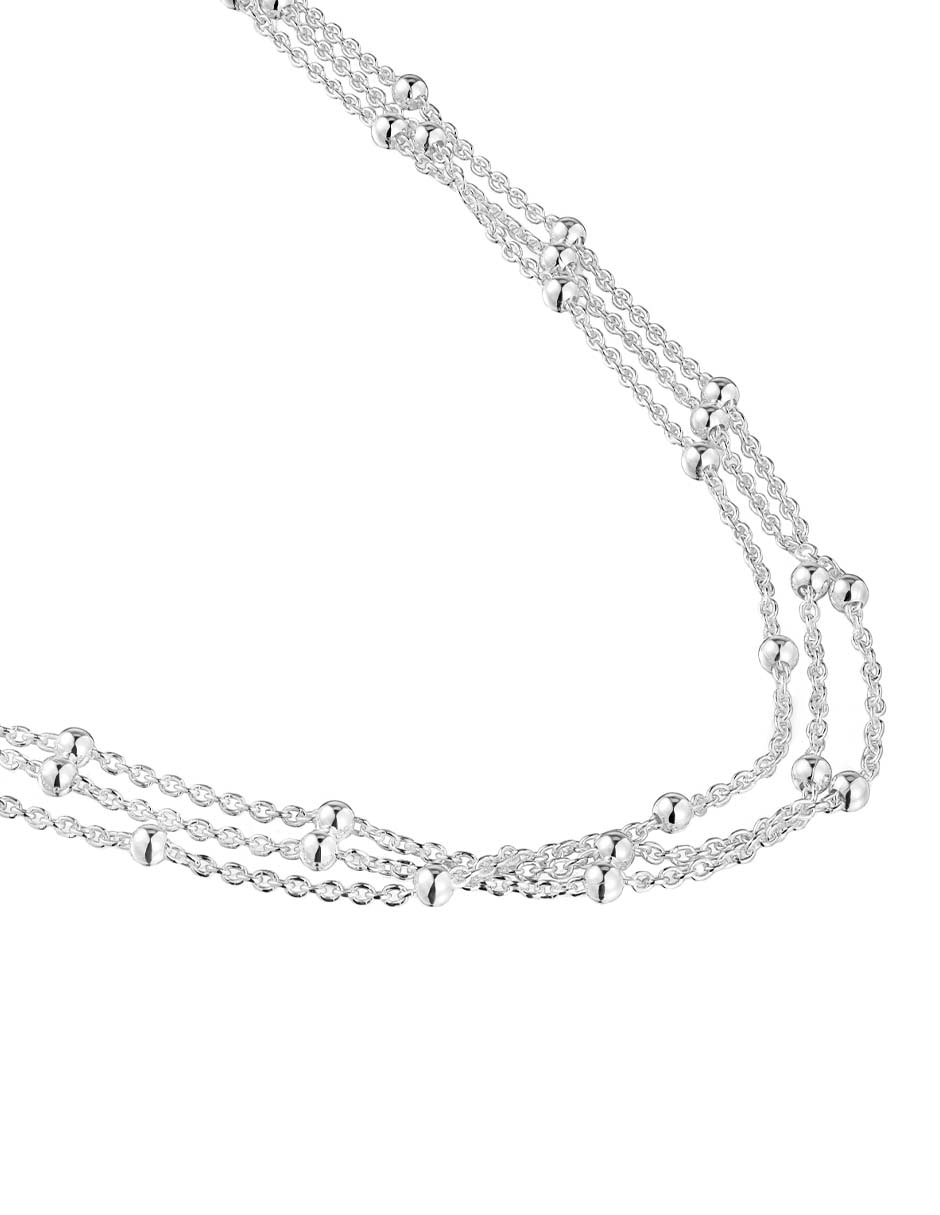 Collar circular de plata P 925 3