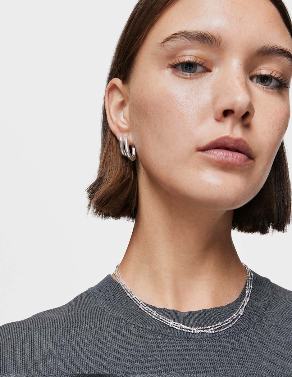 Collar circular de plata P 925 4