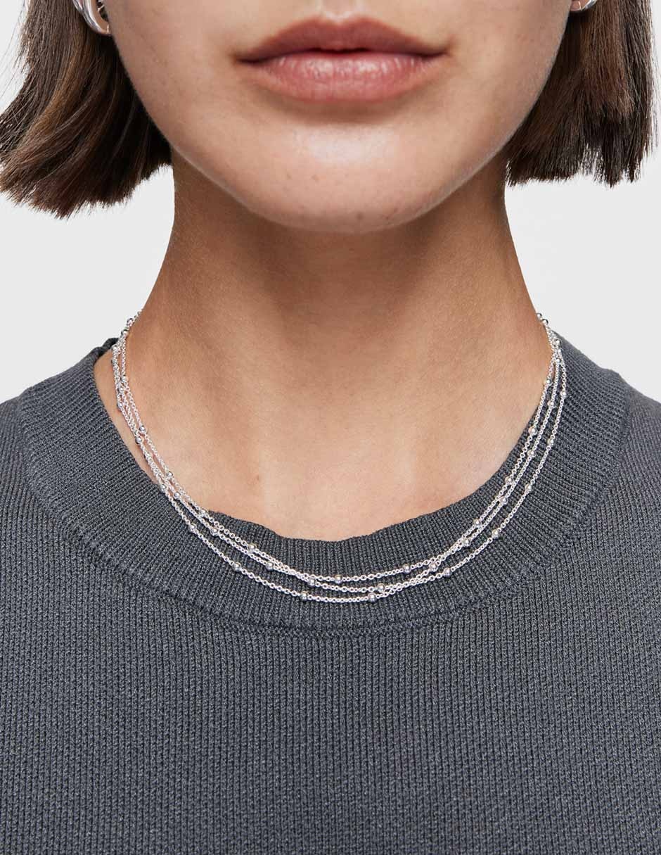 Collar circular de plata P 925 6