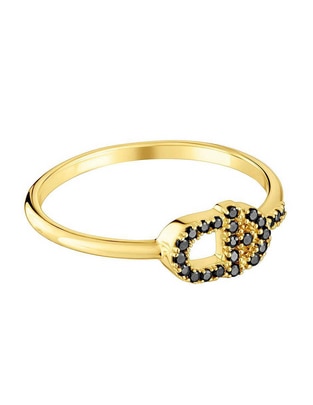 Anillo ovalado Manifiesto de oro espinela brillante 1