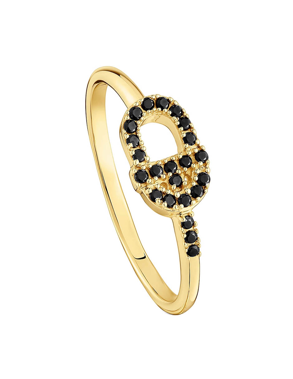 Anillo ovalado Manifiesto de oro espinela brillante 2