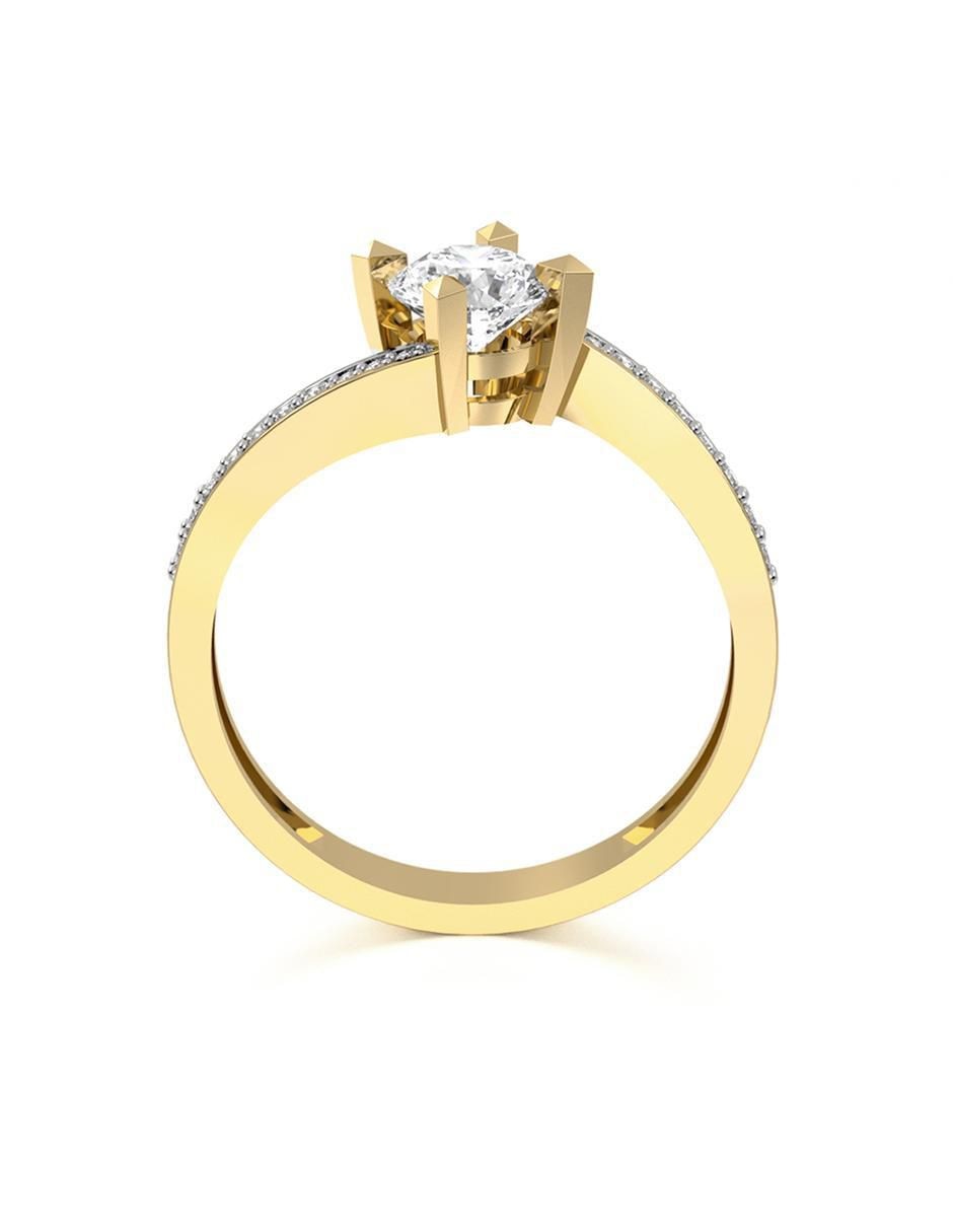Anillo de compromiso 10 k 5