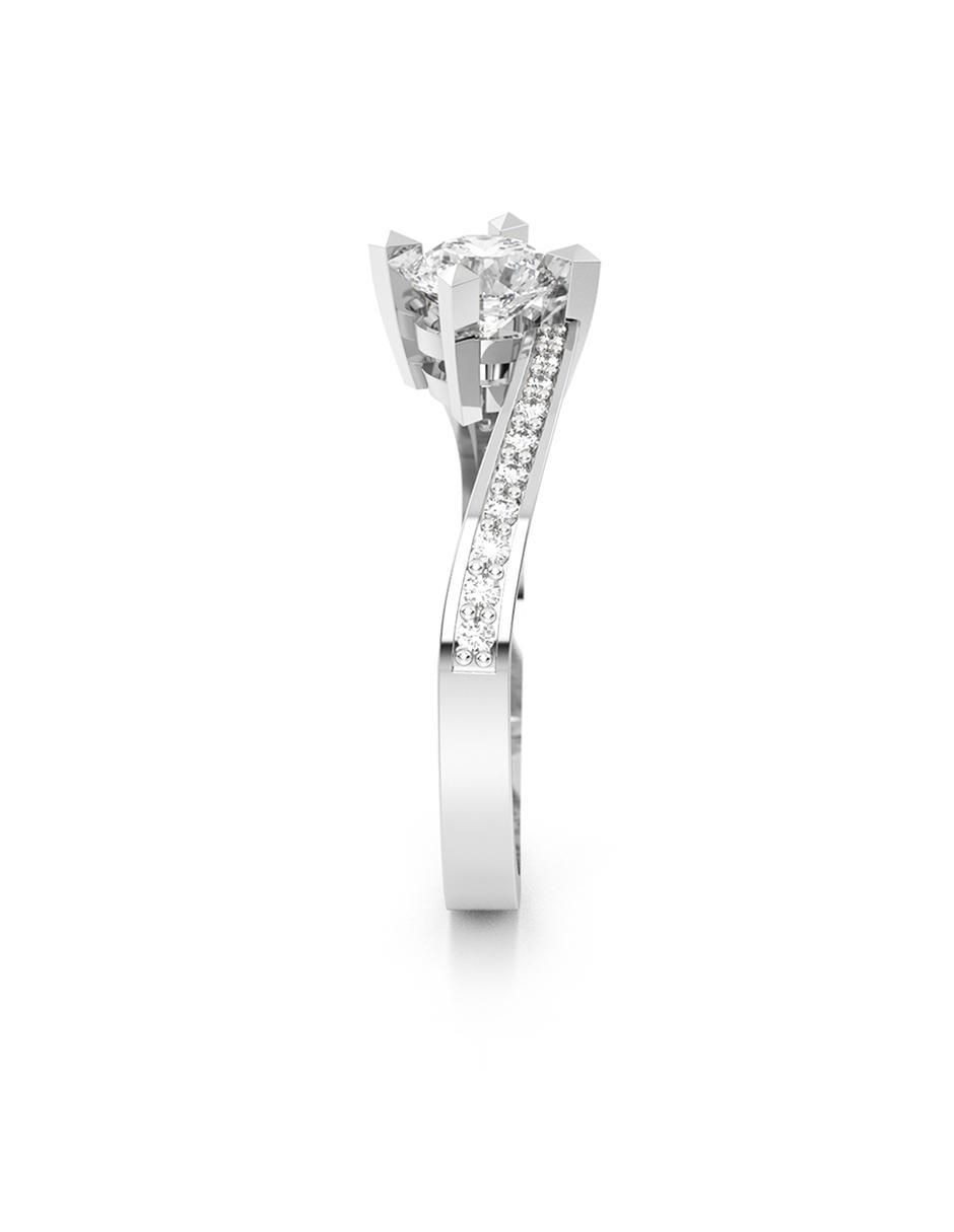 Anillo de compromiso 10 k 2