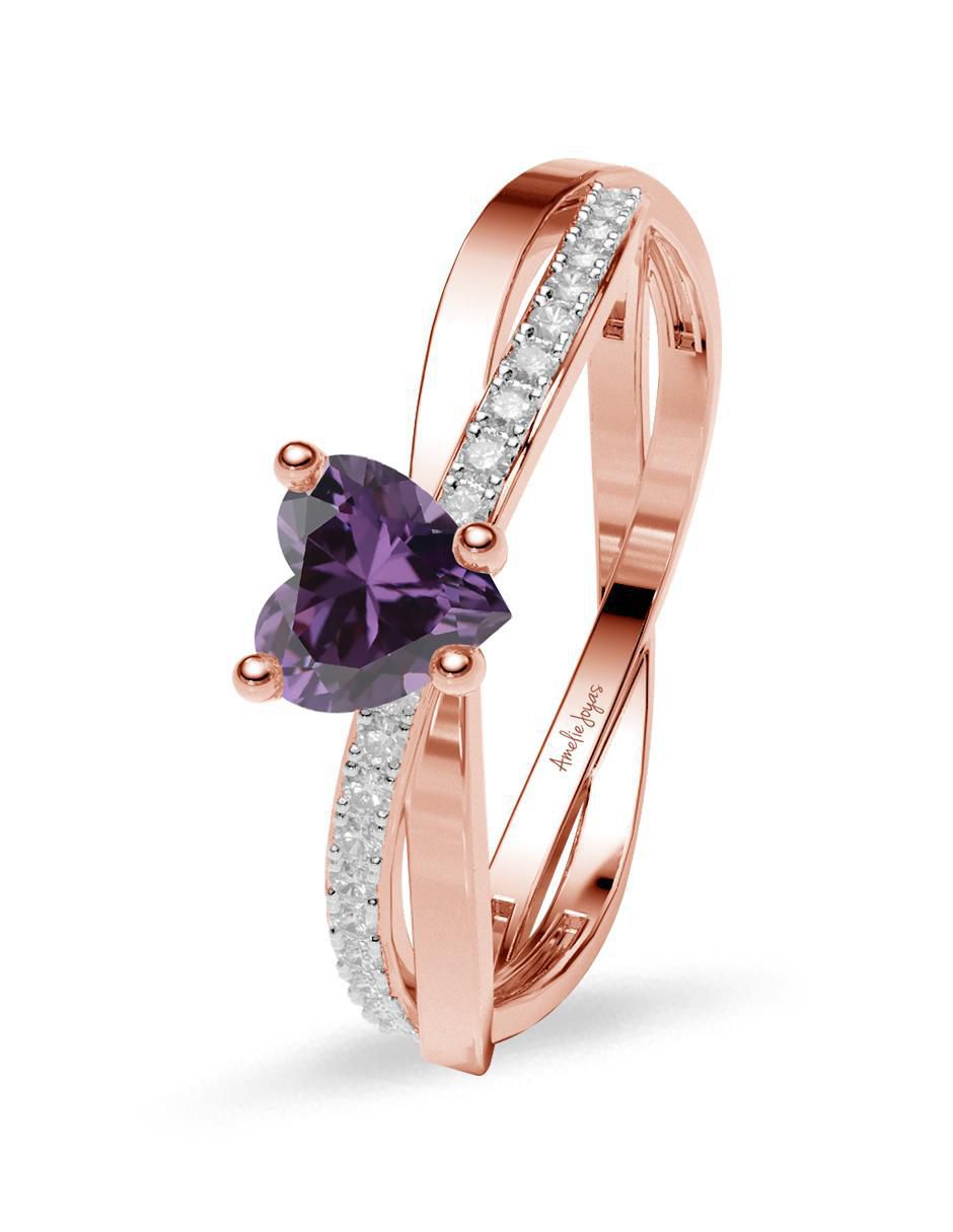 Anillo de compromiso 14 k 3