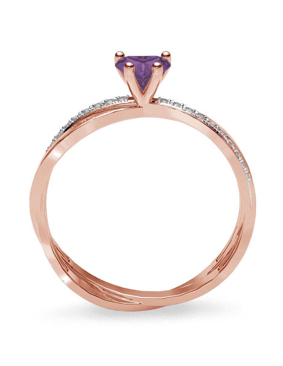 Anillo de compromiso 14 k 4