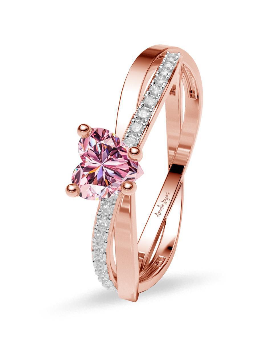 Anillo de compromiso 14 k 4