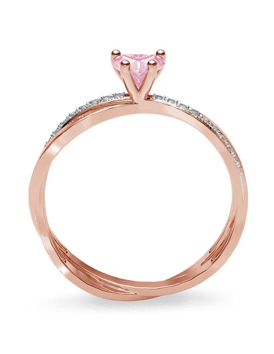 Anillo de compromiso 14 k 3