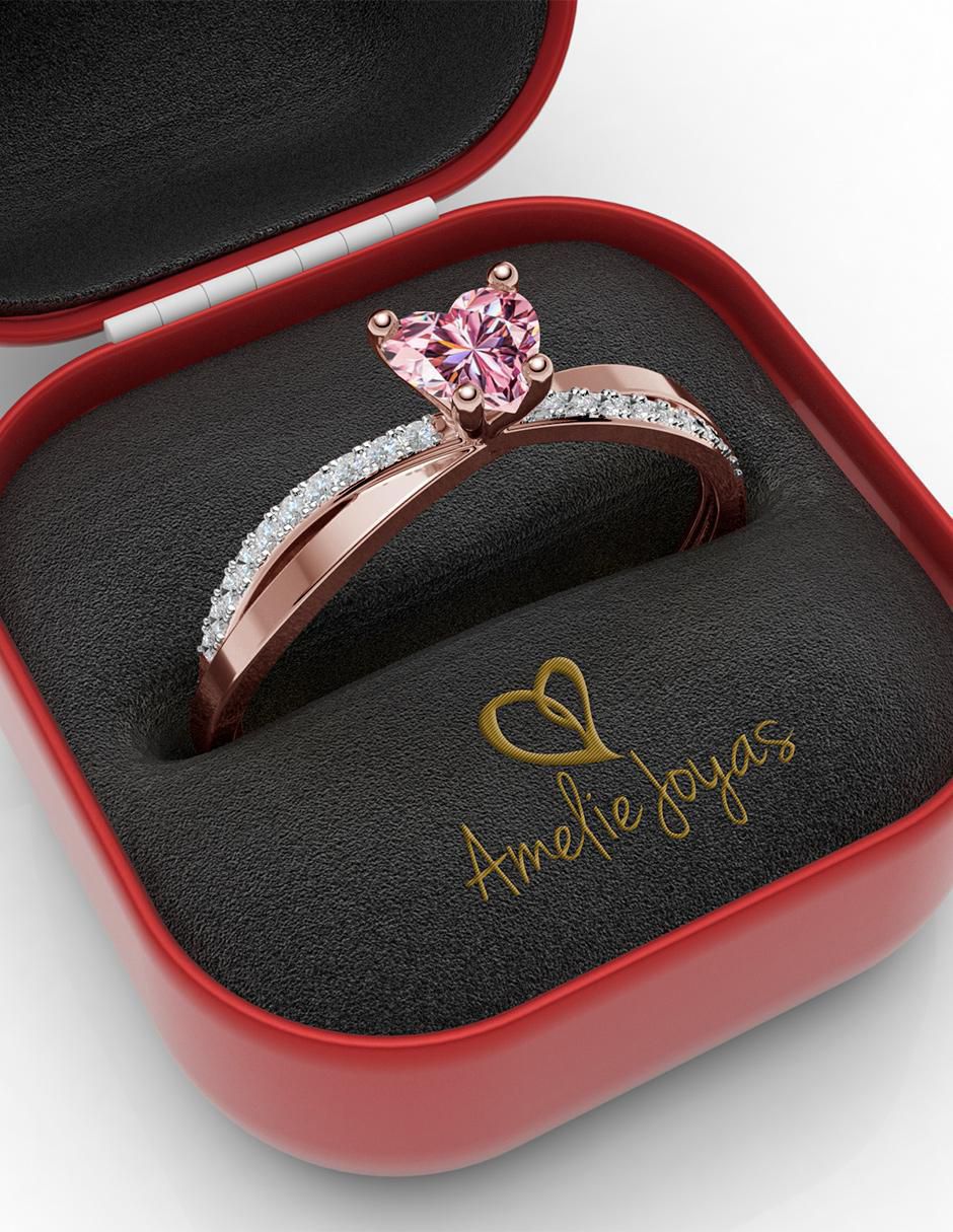Anillo de compromiso 14 k 2