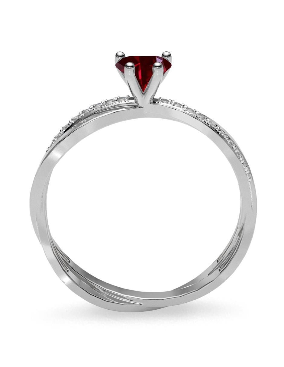 Anillo de compromiso 14 k 3