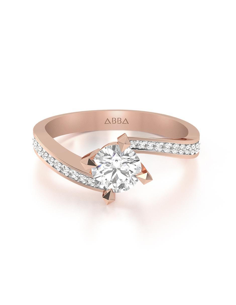 Anillo de compromiso 14 k Anillo de compromiso 14 k