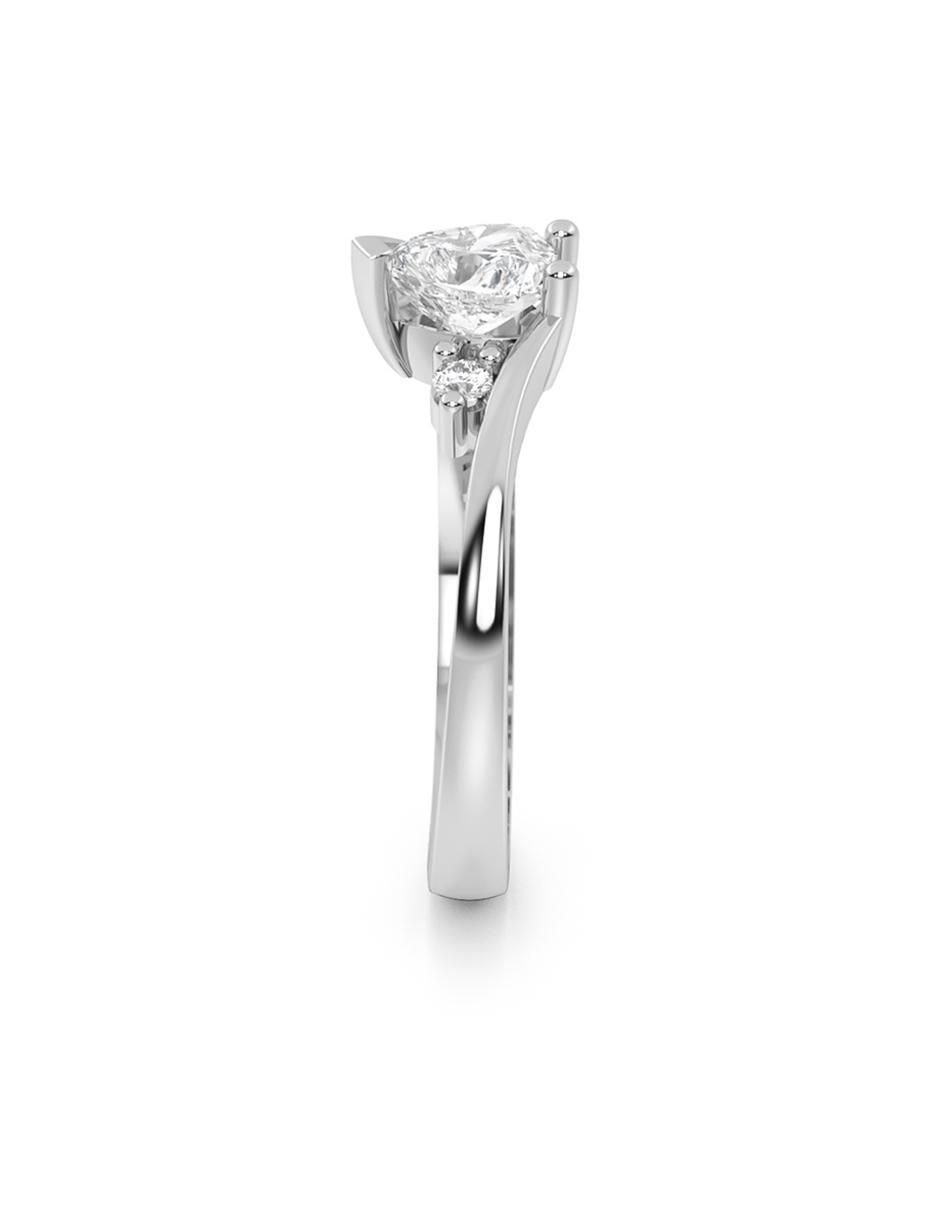 Anillo de compromiso 10 k 2