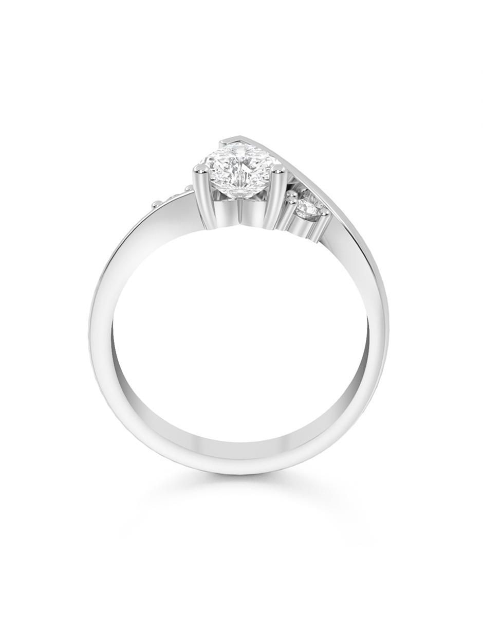 Anillo de compromiso 10 k 3