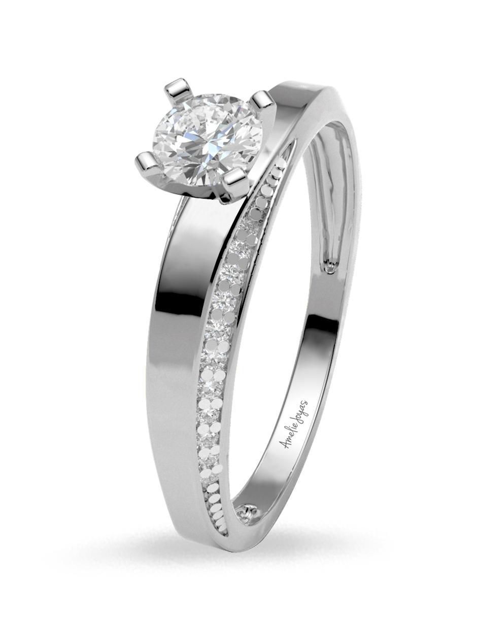 Anillo de compromiso 14 k 4