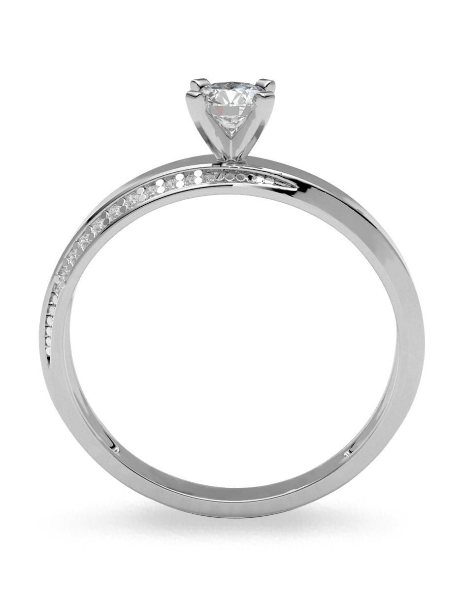 Anillo de compromiso 14 k 3