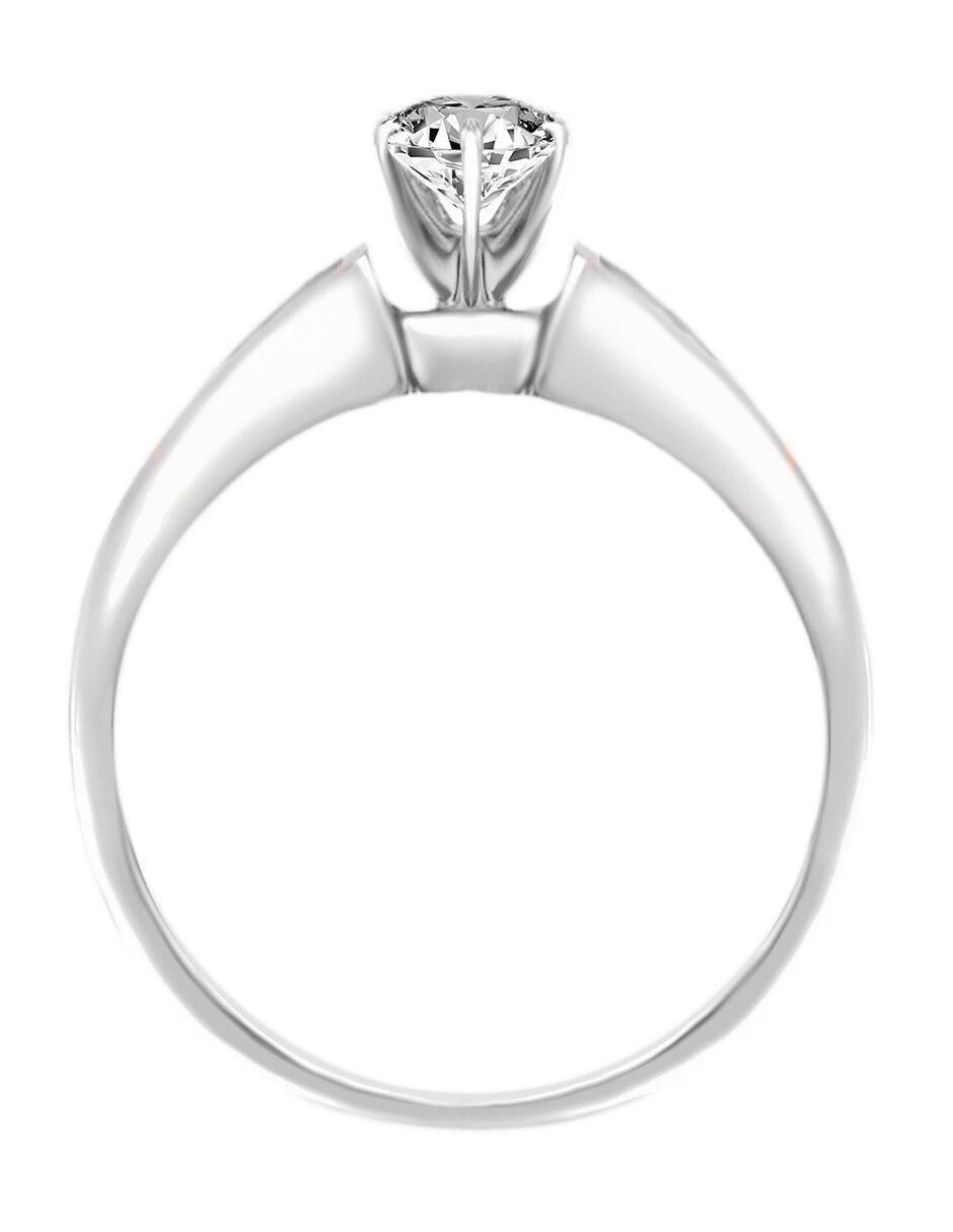 Solitario 14 k Nicole diamante 2