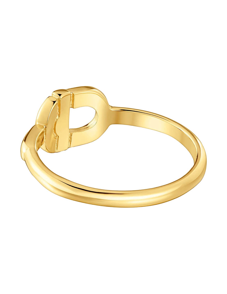 Anillo Tous Manifesto de plata P 925 baño de oro