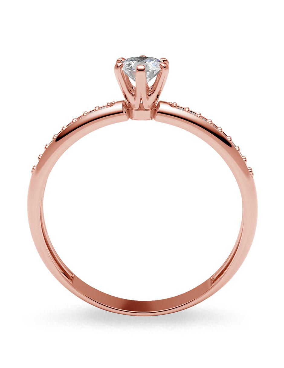 Anillo de compromiso 14 k 4