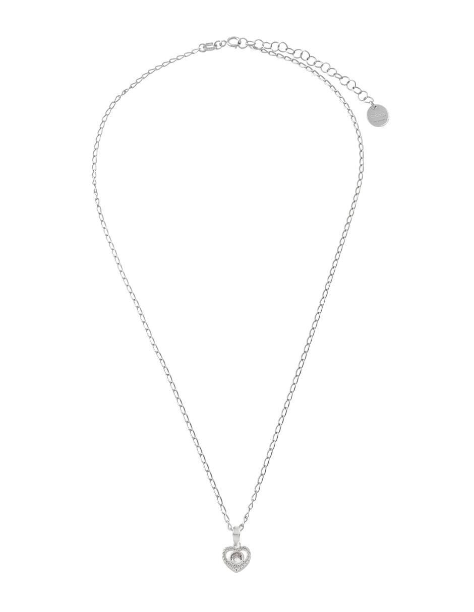 Collar de corazón de plata P 925