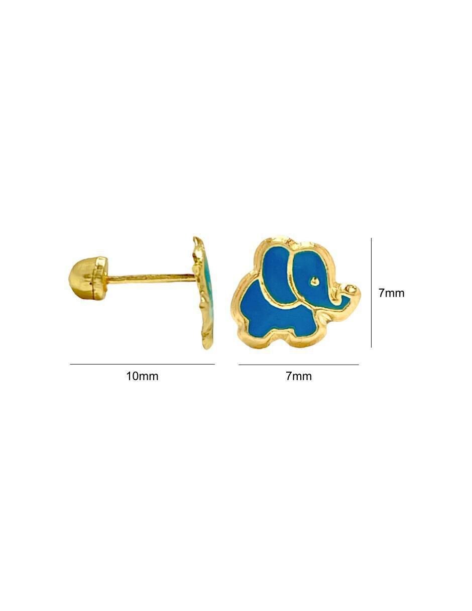 Broqueles de oro 6