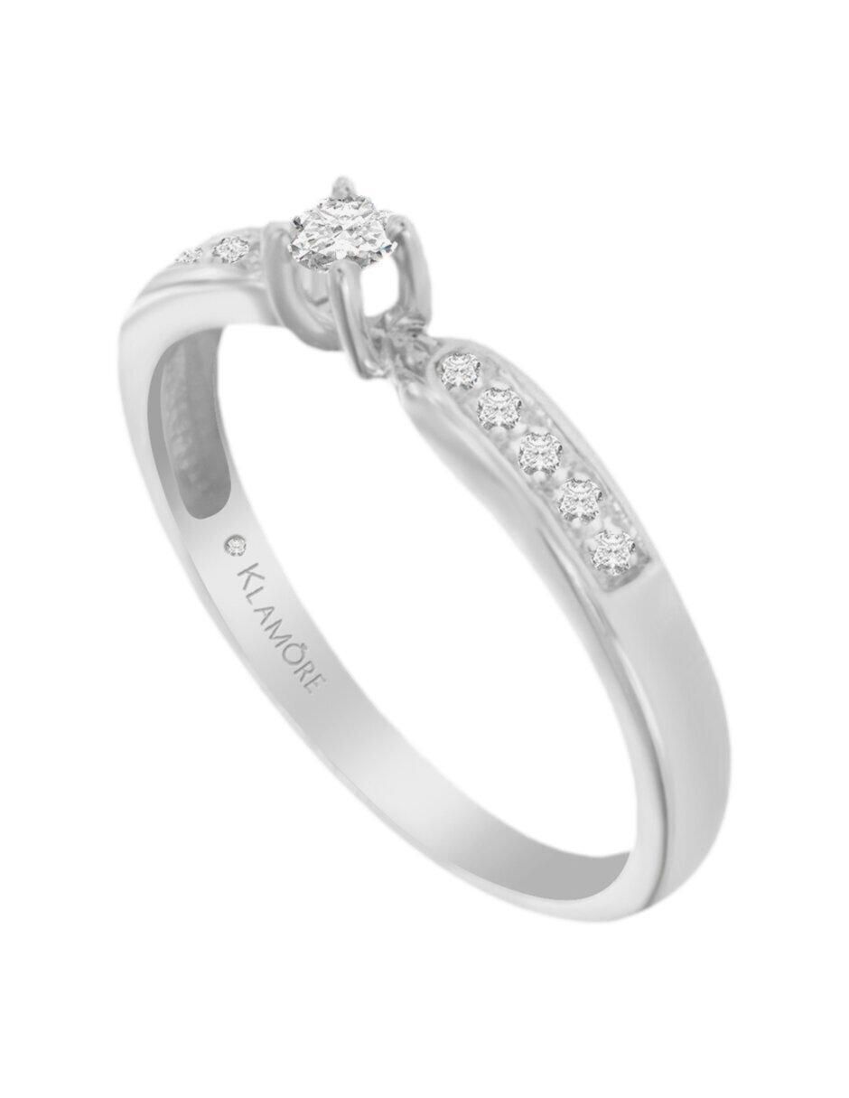 Solitario 14 k Atira diamante 3