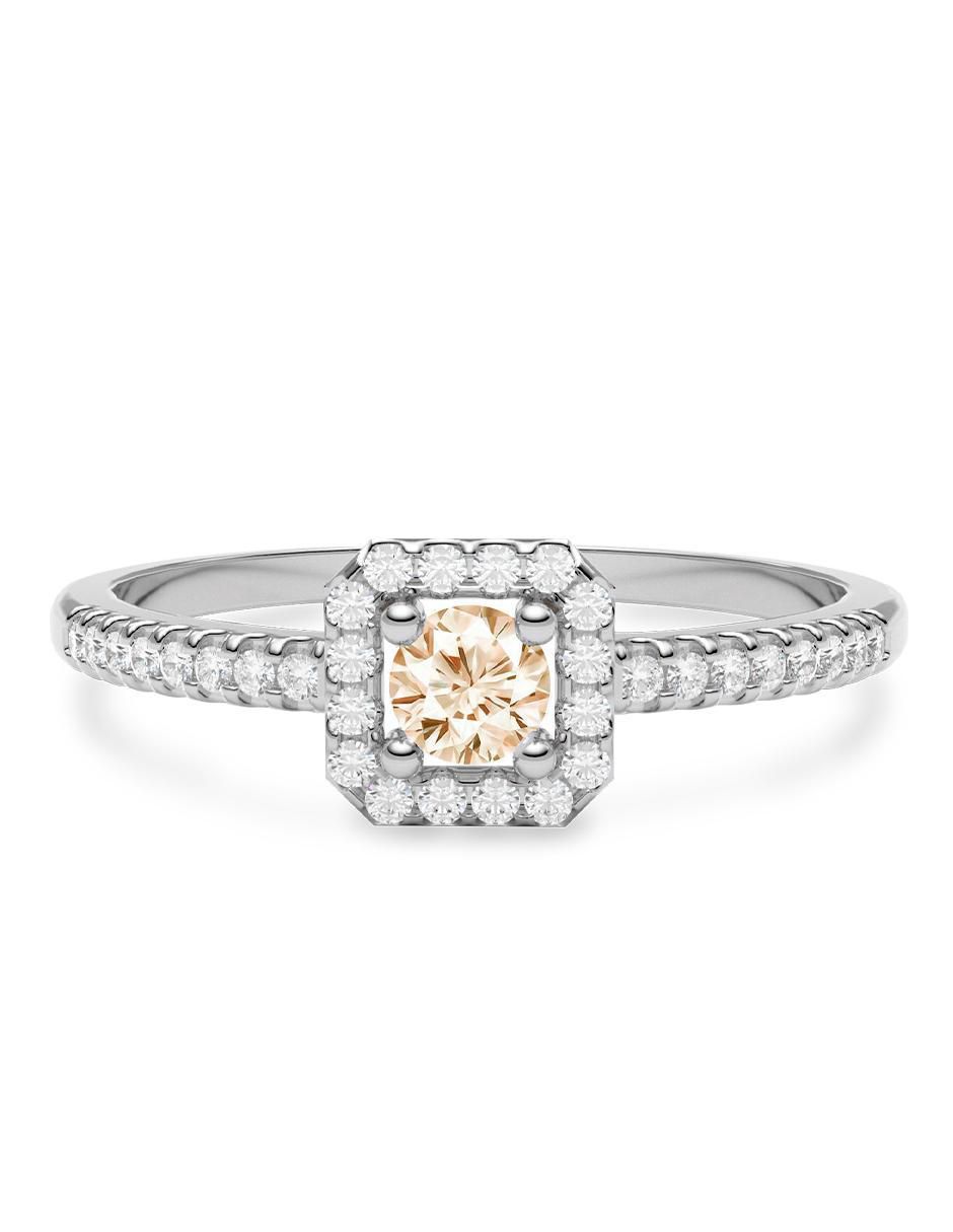 Anillo de compromiso 14 k diamante Anillo de compromiso 14 k diamante
