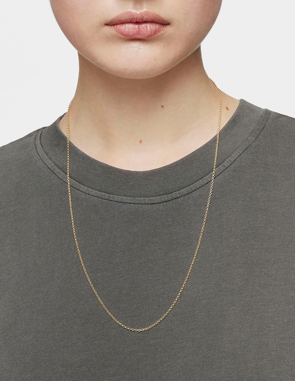 Collar de oro amarillo 18 K