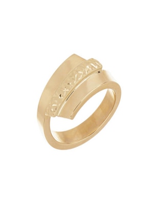 Anillo de oro brillante 1