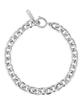 Pulsera de plata P 925 Básicos acabado liso