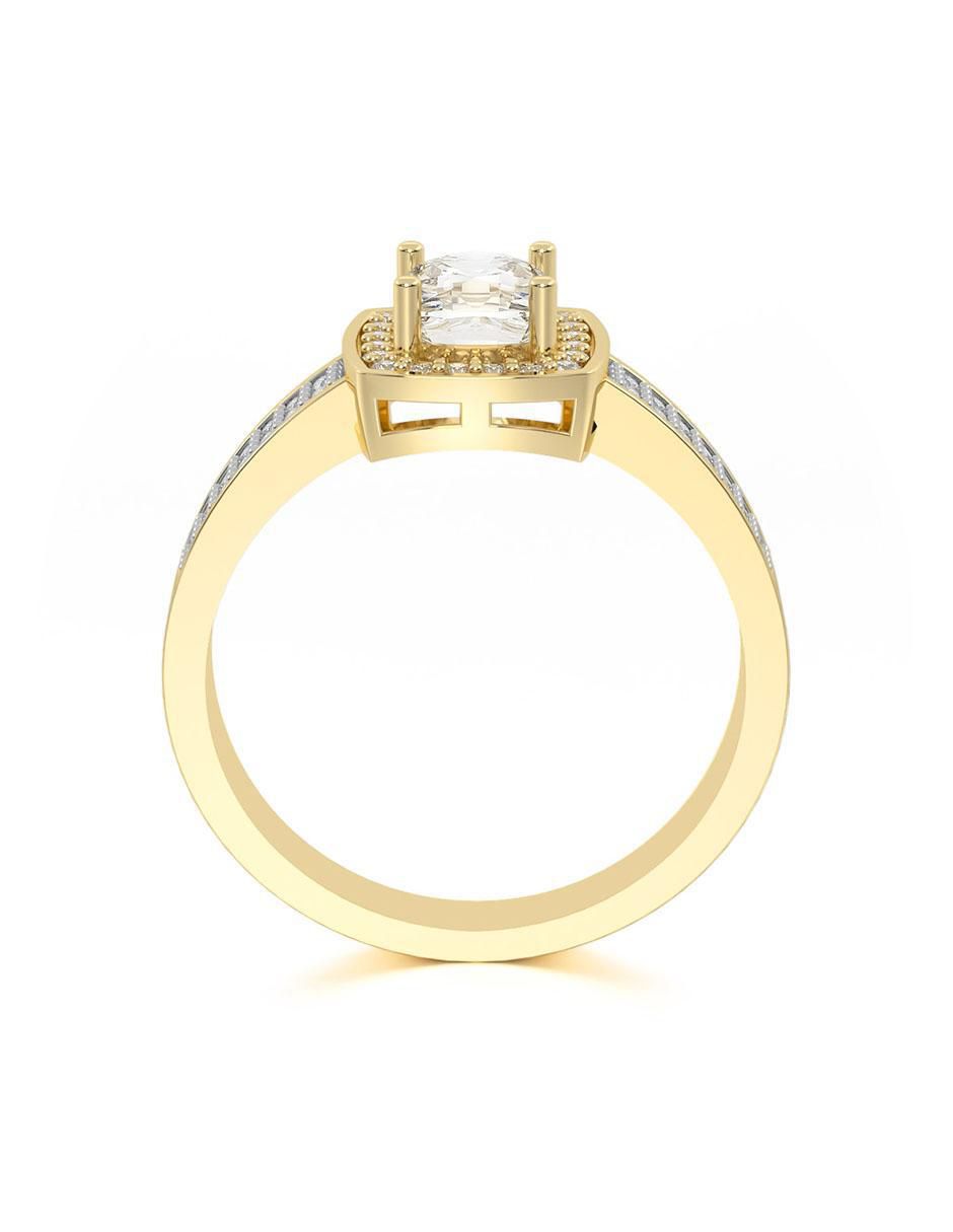 Anillo de compromiso 14 k 5