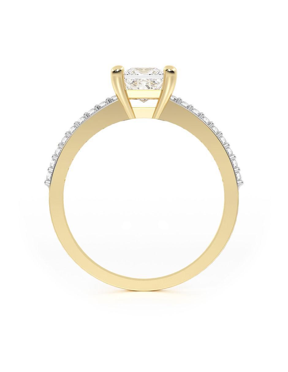 Anillo de compromiso 10 k 5