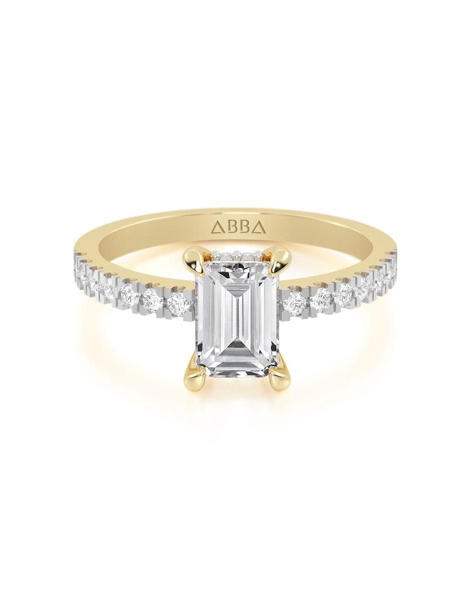 Anillo de compromiso 14 k Anillo de compromiso 14 k