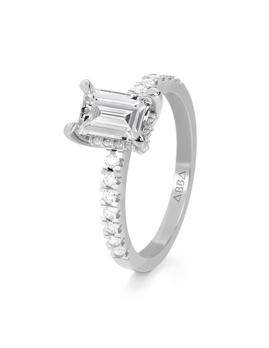 Anillo de compromiso 14 k 2