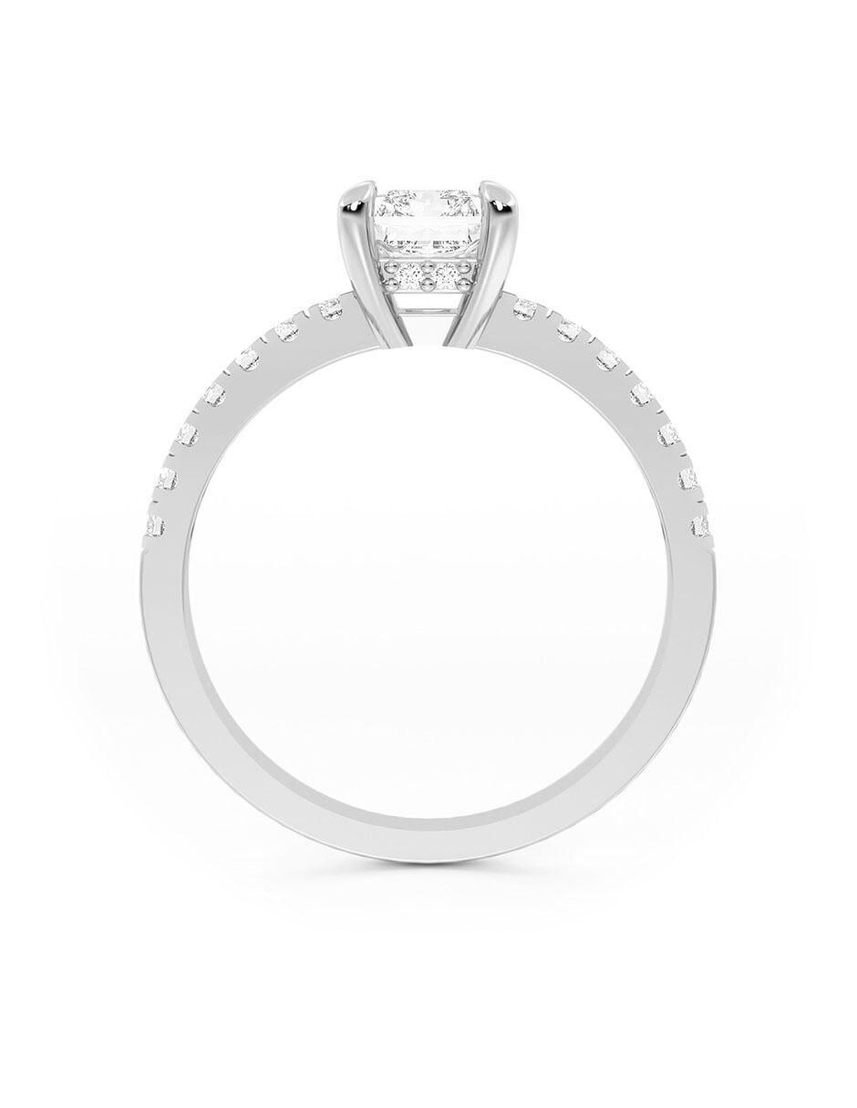 Anillo de compromiso 14 k 3