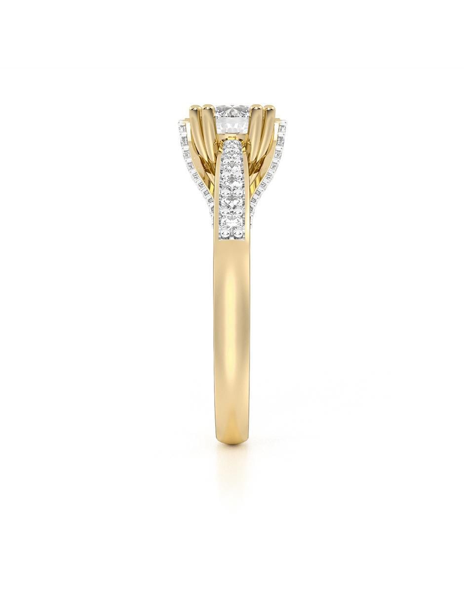 Anillo de compromiso 10 k 6