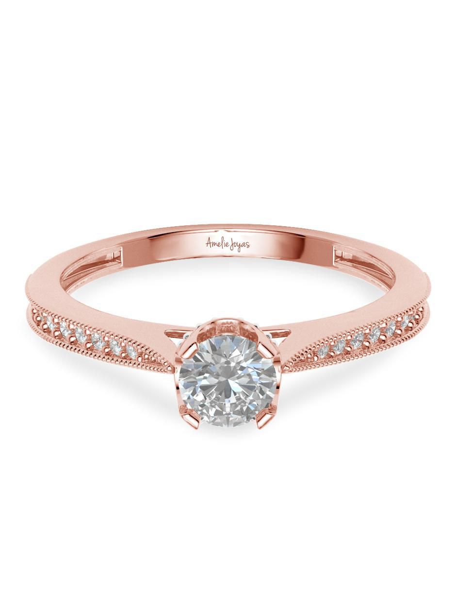 Anillo de compromiso 14 k Anillo de compromiso 14 k