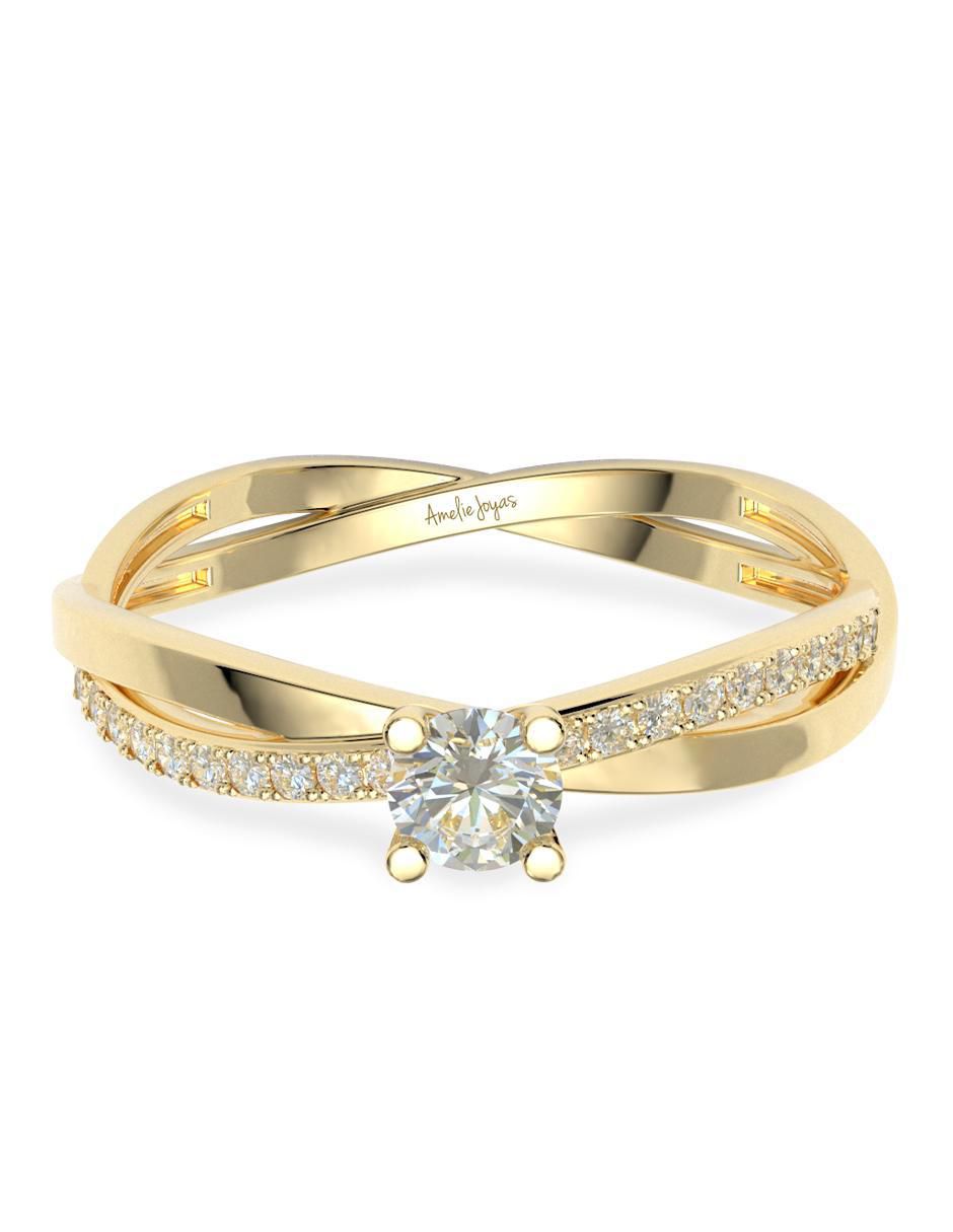 Anillo de compromiso 14 k Anillo de compromiso 14 k
