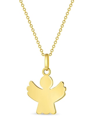 Collar de ángel In Season Jewelry de oro amarillo 14 K