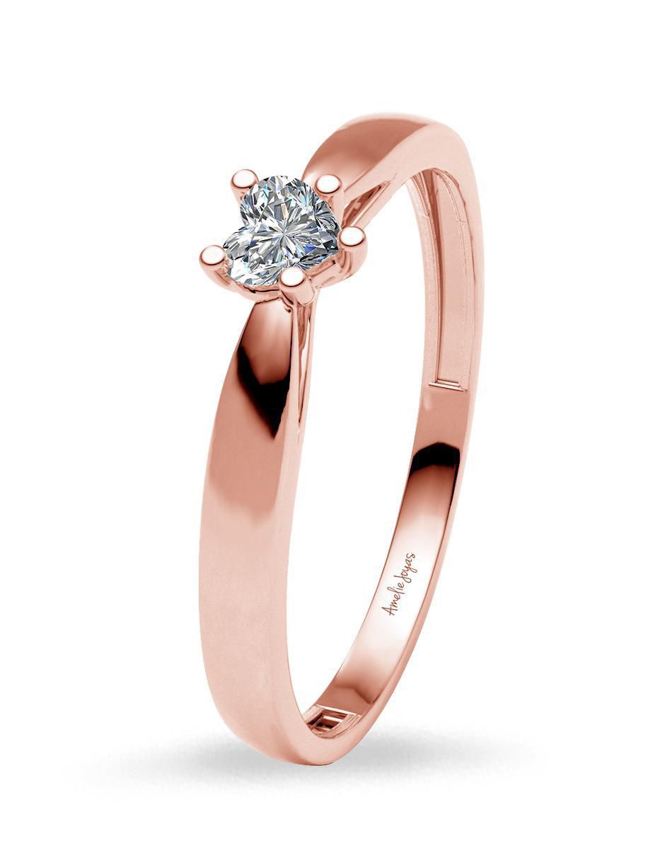Anillo de compromiso 14 k 4