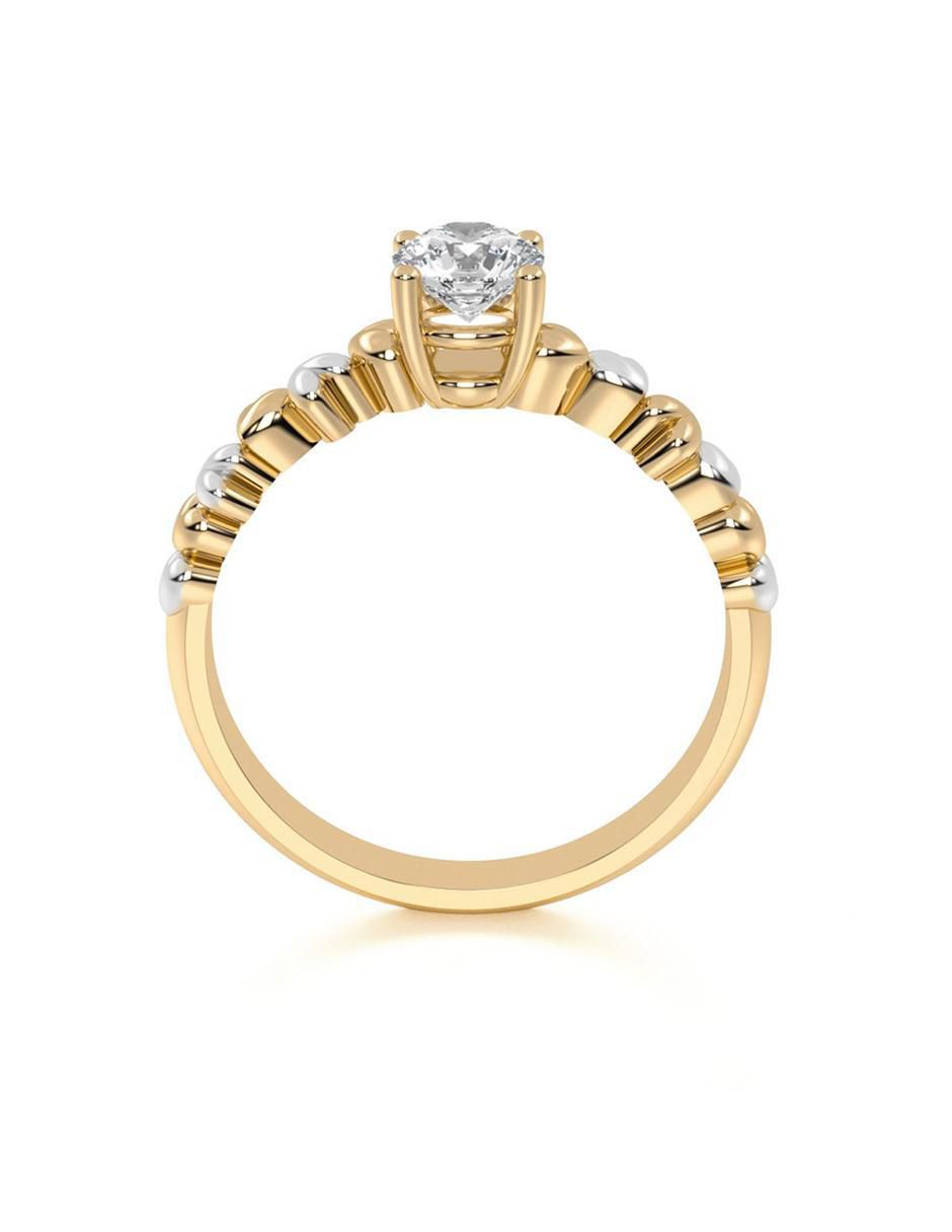 Anillo de compromiso 10 k 5