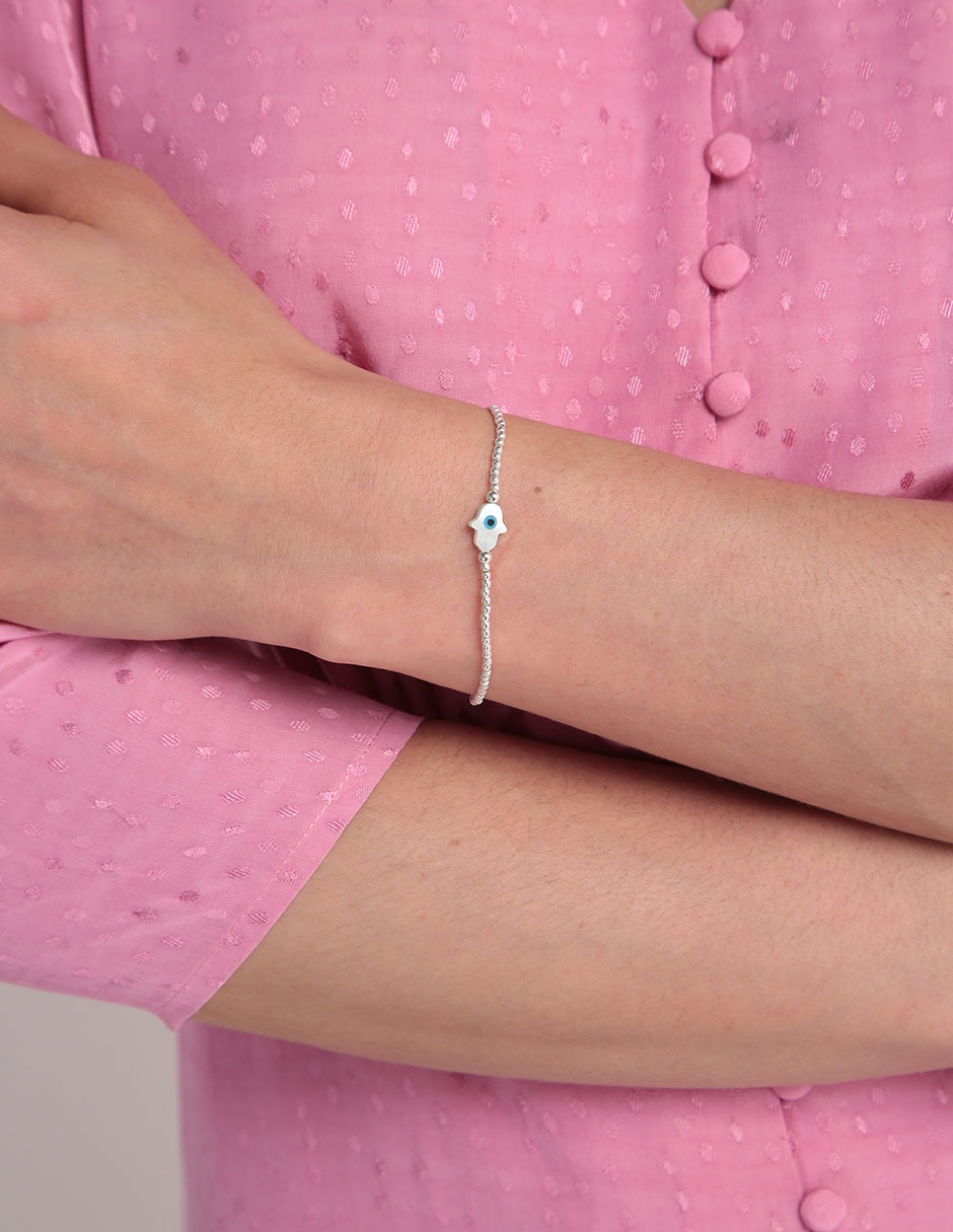 Pulsera de plata P 925 acabado pulido 3