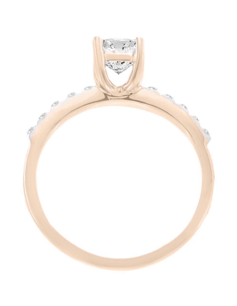 Solitario 14 k Kephi diamante 2