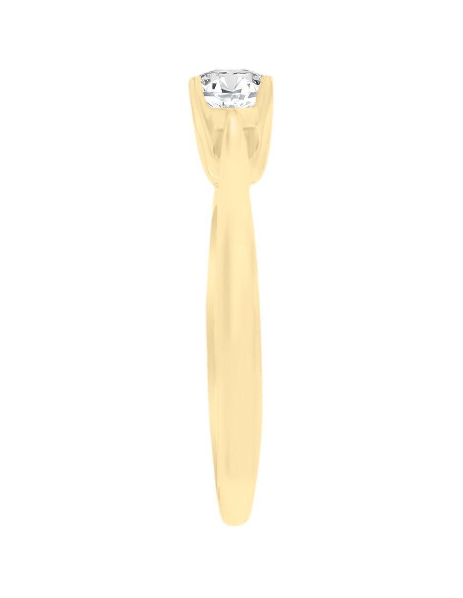 Solitario 14 k Ghalia diamante 3
