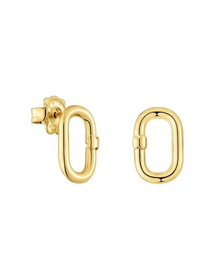 Aretes de aro de plata