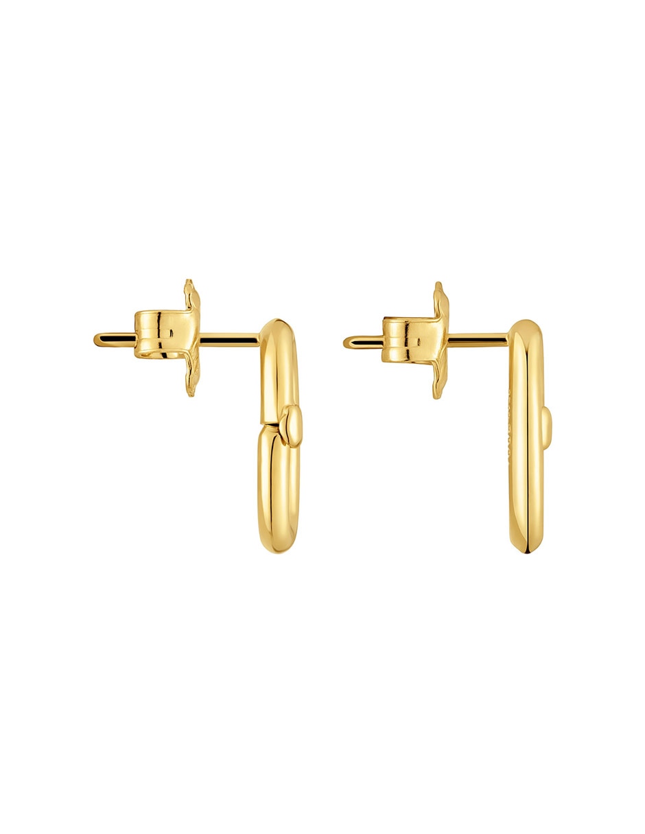 Aretes de aro de plata 2