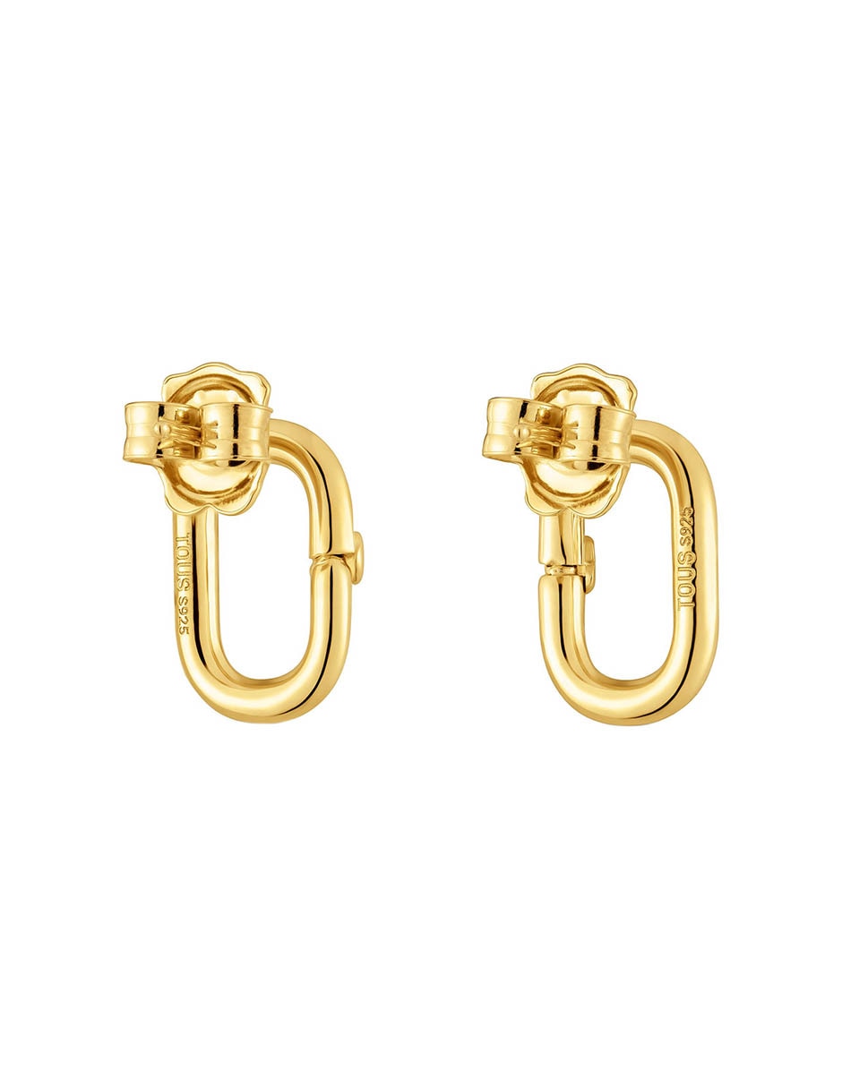 Aretes de aro de plata 3